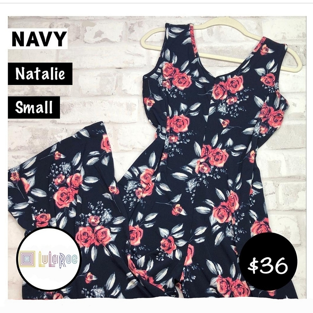 Lularoe Natalie Jumpsuit Small